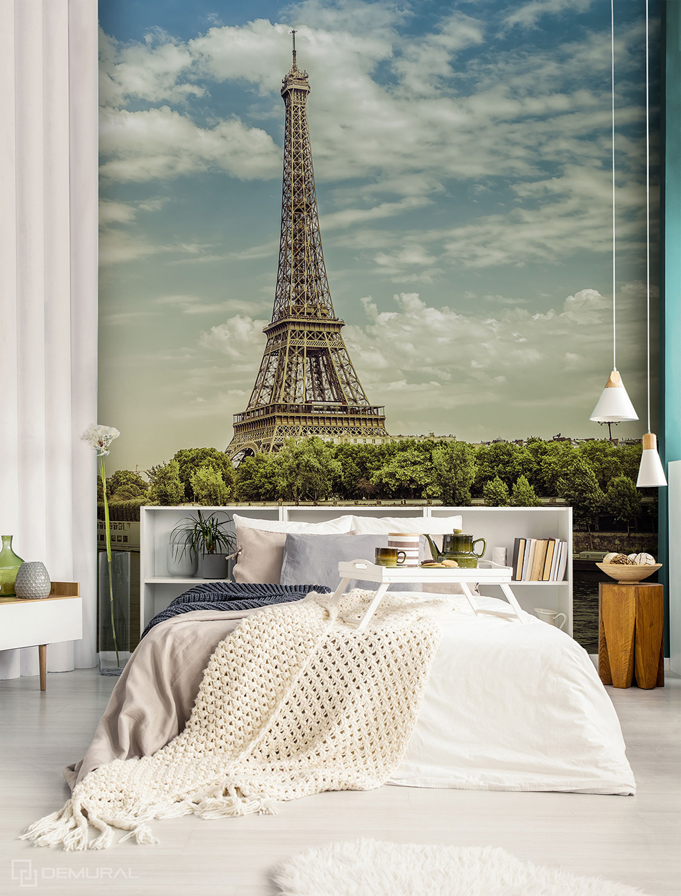Fototapeta sen na Seině - Fototapeta s Eiffelovou věží - Demural