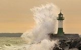 Bouře na moři - Fototapeta