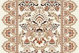 Symetrická vintage elegance v hnědých tónech