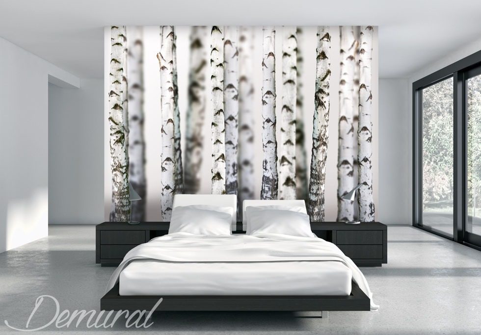 Dřevěná záclona Fototapety do ložnice Fototapety Demural