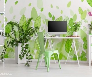 floristicka zelen fototapety do obyvaciho pokoje fototapety demural
