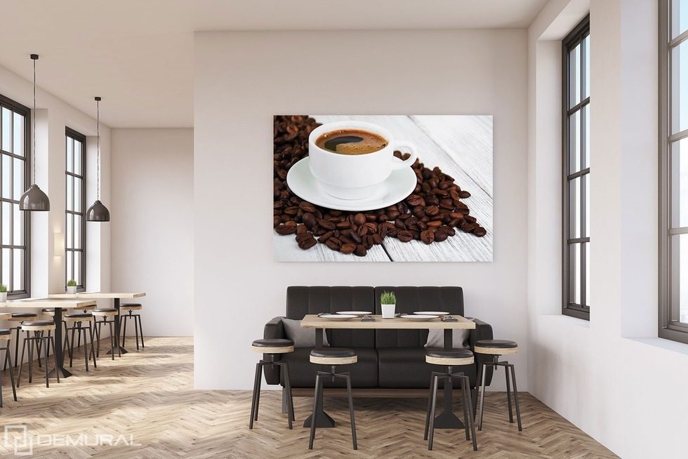 Kouzlo kávy Jídelna Obrazy Demural